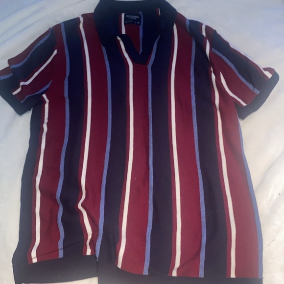 Mens Abercrombie & Fitch short sleeve sweater - Picture 5 of 5